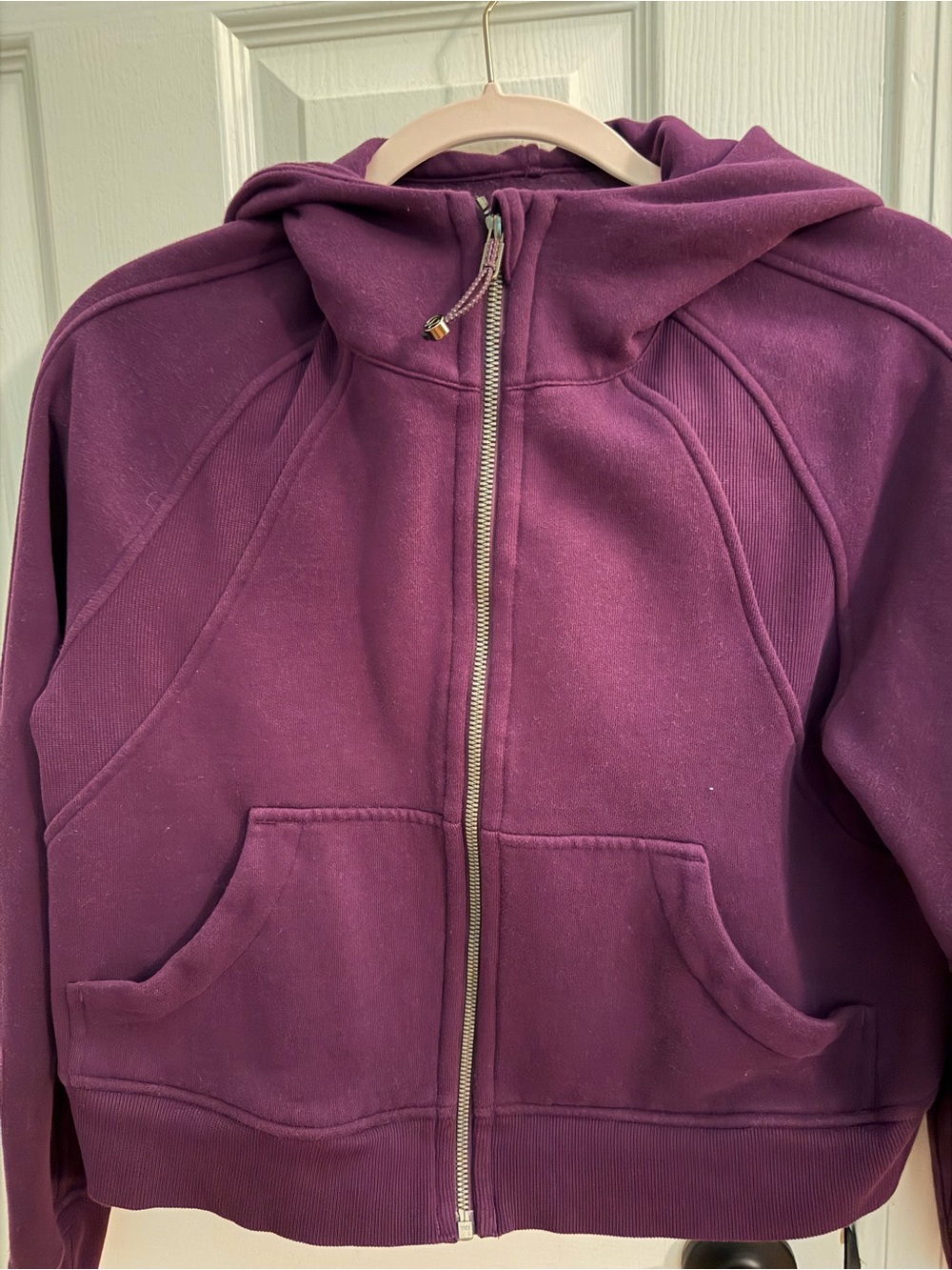 lululemon athletica Purple Zip-Up Hoodie
